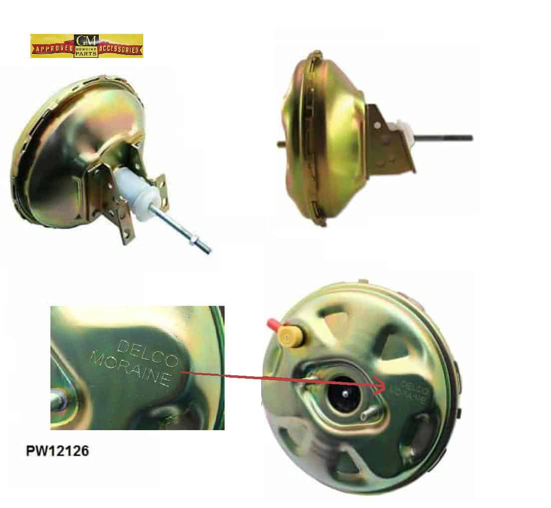 Brake Booster: 11 inch - 67-76 F & A body - 11 Inch